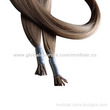 20" Peruvian 18# Color Pre-bonded Hair Extensions